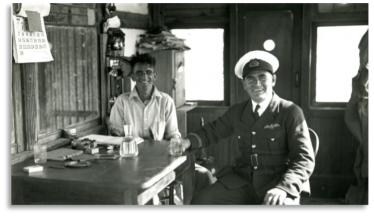 Tram Car inside